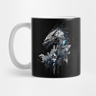 Mecha Tier Tiger Wolf Fuchs Pferd Cyborg Mug